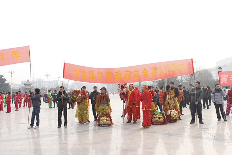 汶上县2013年元宵节民间艺术展演于今明两日分别在汶上中都文化广场和菩萨广场举行