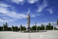 汶上风光之标志建筑-滴水观音